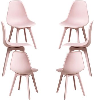 Regalos Miguel Regalos Miguel - Packs Sillas Comedor - Pack 6 Sillas Kelen Suprym - Rosa