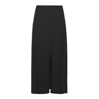 Alpha Studio Dames, Rokken, Zwart, Maat: M Wol