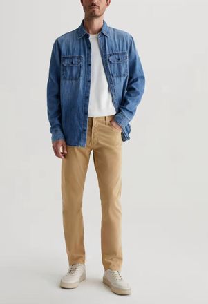 AG - Adriano Goldschmied Tellis Sud Pant In Tawny Beige