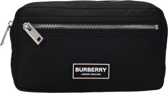 Burberry Zwarte Nylon Clutch Tas