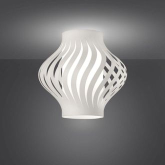 Linea Zero Plaf&oacute;n Blanco Cm. 40x39h