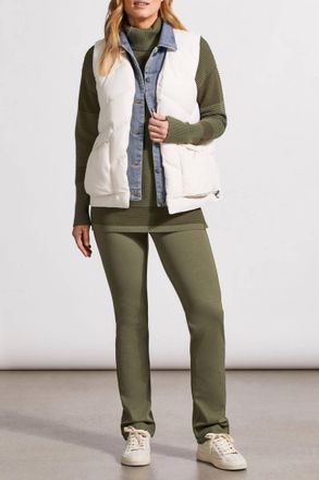 Tribal Fooler Vest In Cream