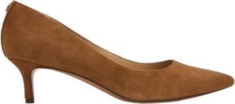 Ralph Lauren Adrienne Suede Pump - Dames - Pumps - Bruin - 37 EU - Leer - Schoenen