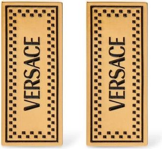 Versace 90S Logo Earrings