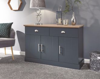 GFW Kendal Large Sideboard in Blue