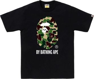 A Bathing Ape ABC Camo T-Shirt Black Green 1M30-110-005-BLKGRN