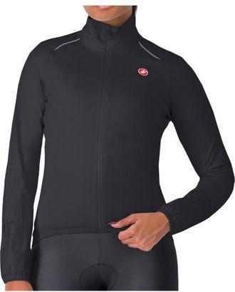 Castelli Emergency 3 Rain Jacket Velojacke f&uuml;r Damen | grau/schwarz