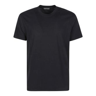 Tom Ford T-Shirts, male, Black, Size: XL Jcs004-Jmt012 T-Shirt