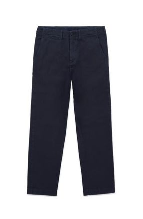 Fortela Wallace Twill Cotton Trousers in Blue at Nordstrom, Size 35 Eu