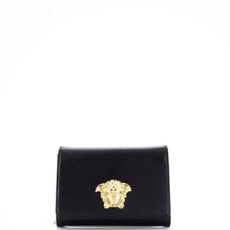 Versace Medusa Chain Clutch Leather Small