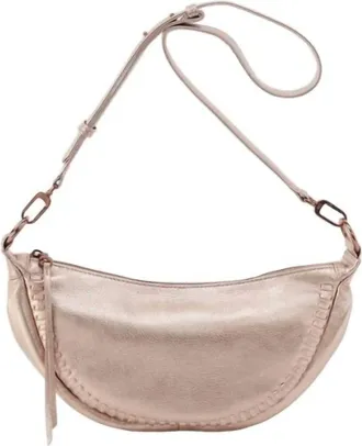 Hobo Knox Sling Bag In Pink Gold Metallic