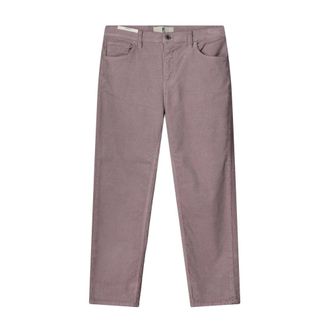 Pantaloni Torino Slim-fit Jeans - Dames - Jeans - Paars - Maat: W27 Katoen