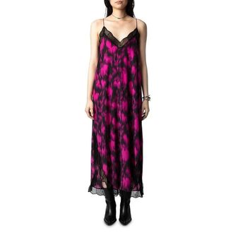 Zadig&Voltaire Maxi Dresses, female, Multicolor, Size: M Ristyl Silk Dress