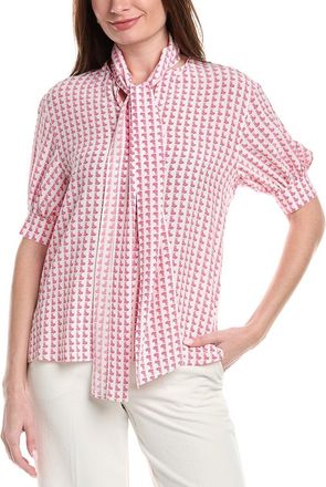 Akris Silk Printed Top