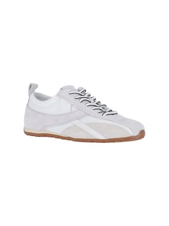 Alohas Leather Low-Top Sneaker - White
