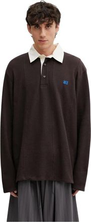 Wales Bonner City Longsleeve - Heren - Longsleeves - Bruin - M - Katoen - Tops