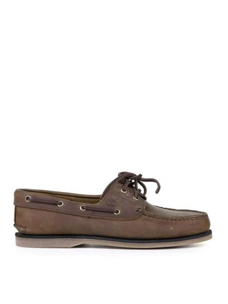 Timberland Brown Leather Boat loafers