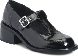Kork-ease Jesse Leather T-Strap Pump in Black Patent at Nordstrom, Size 8.5