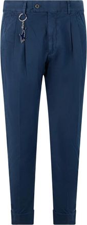 Paul & Shark Pantalones Chinos Ajustados - Trousers - Hombre - Azul - 3XL
