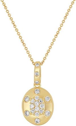 Bony Levy Mika Diamond Pendant Necklace in 18K Yellow Gold at Nordstrom