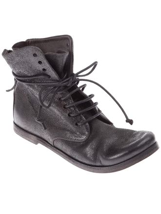 Mars&egrave;ll Military boot - Black