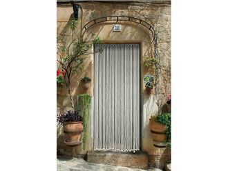 HOME MAISON Cortina De Puerto De Cuerda Blanca 36b 9x20 - Morel