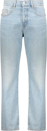 Diesel Straight Jeans - Heren - Regular Fit Jeans - Blauw - W36 - Katoen - Jeans