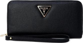 Guess Kleine Damesportemonnee Herfst/Winter Collectie - Dames - Portefeuilles - Zwart - ONE Size - Accessoires