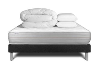 VITALIT Pack Colch&oacute;n Negro Espuma Viscoel&aacute;stica 200 X 200