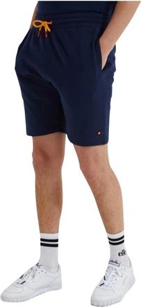 Ellesse Bermuda deportiva - Heren - Korte Broeken - Blauw - XL - Katoen - Korte Broeken