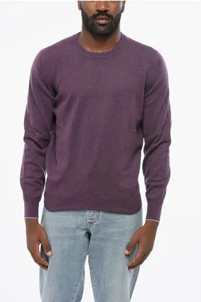 Brunello Cucinelli Maglia Girocollo in Puro Cashmere taglia 46