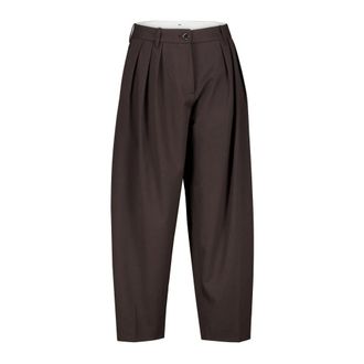Nine In The Morning Pantaloni a gamba larga - - Trousers - Donna - Marrone - W29