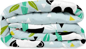 Happy Friday Colcha 100% algod&oacute;n azul 180x260 cm (cama 80/90)