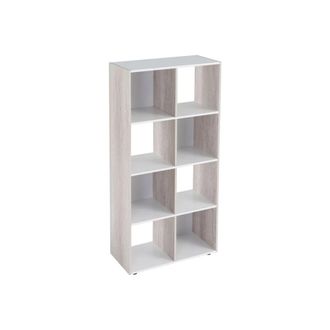Wadiga Estanter&iacute;a cubo de mdf blanca de 60x29x120 cm