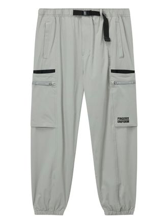 Fingercroxx cargo-pocket trousers - Grey