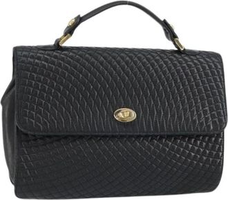 Bally Pre-owned Handtas - Dames - Vintage Handtas - Zwart - ONE Size - Leer - Vintage