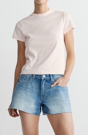 DL1961 Abby High Waist Cutoff Denim Shorts in Avenue at Nordstrom, Size 25