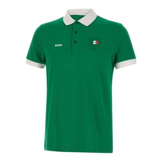 HUGO BOSS Hombre, Camisetas, Verde, Talla: S