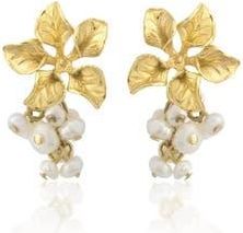 Peracas Magnolia Grape Drop Earrings in Ivory at Nordstrom
