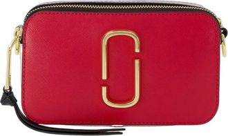 Marc Jacobs The Snapshot - Dames - Schoudertassen - Rood - ONE Size - Leer - Tassen