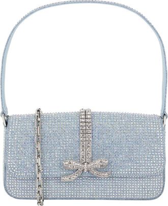 Self Portrait Denim Shoulder Bag