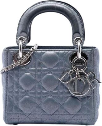 Dior Borsa Lady Pre-owned - - Pre-owned - Donna - Blu - ONE SIZE