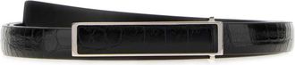 Tom Ford Black Reversible Buckle Belt
