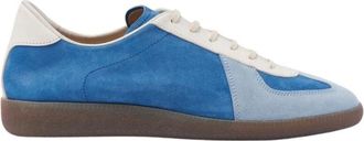 Scarosso Markus Suede - Heren - Sneakers - Blauw - 42 1/2 EU - Leer - Schoenen