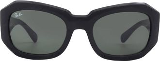 Ray-Ban Ray Ban Beate Green Irregular Unisex Sunglasses RB2212 901/31 56