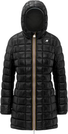K-Way Denise ST Thermo Double - Dames - Parka Jassen - Zwart - 2XL - Leer - Jassen