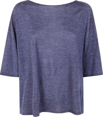 Gentryportofino Top in cashmere - Blu