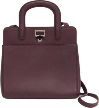 Cartier Pre-owned Jeanne Toussaint Handbag - Dames - Vintage Handtas - Rood - ONE Size - Leer - Vintage