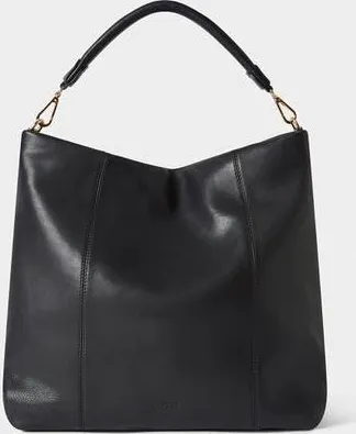 Osprey The Carina Large Leather Hobo Bag in Black at Nordstrom