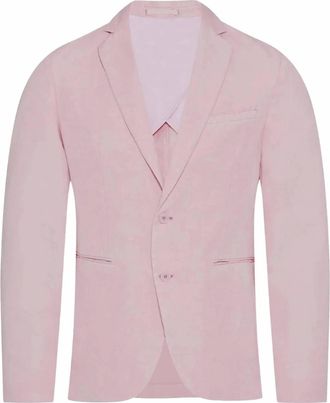 Orlebar Brown Mens Ullock Blazer In Conch Pink